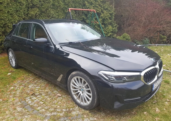 BMW Seria 5 cena 68800 przebieg: 105400, rok produkcji 2020 z Olsztyn małe 137
